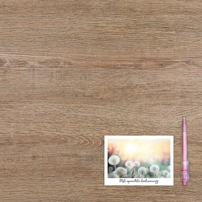 Met oprechte deelneming