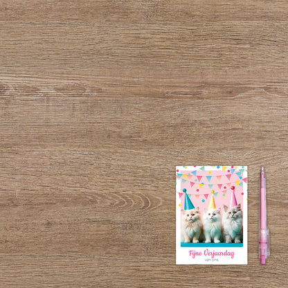 Fijne verjaardag van ons