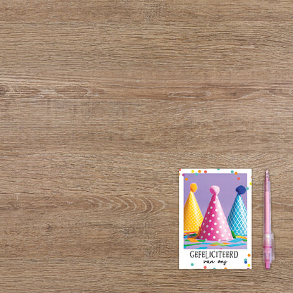 Gefeliciteerd van ons