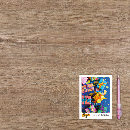 Yay! It's your birthday