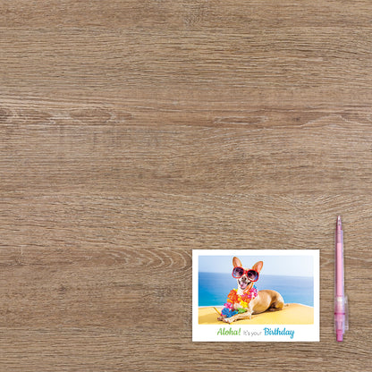 Aloha it's your birthday