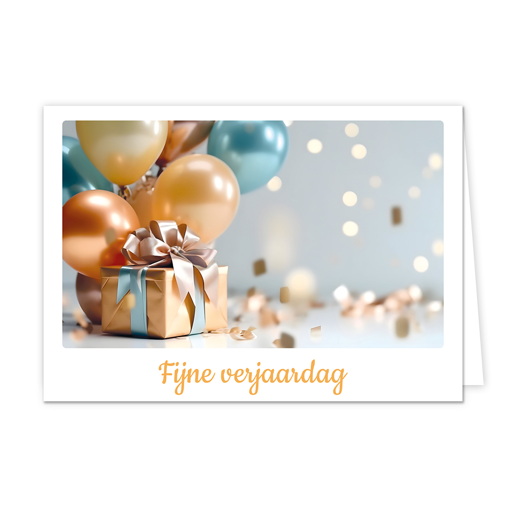 Fijne verjaardag