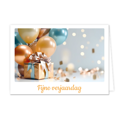 Fijne verjaardag