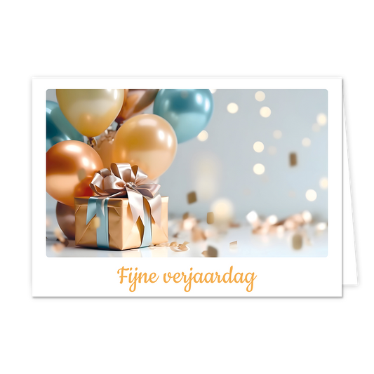 Fijne verjaardag