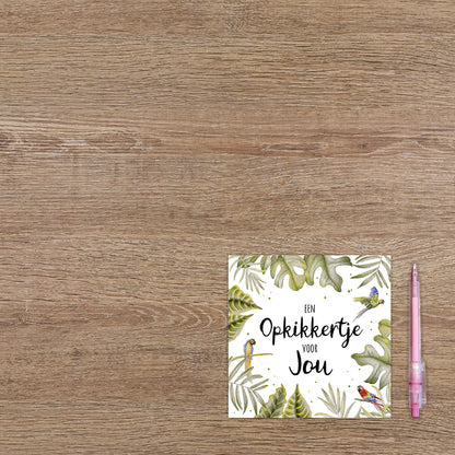 Een opkikkertje voor jou