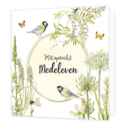 Met oprecht medeleven