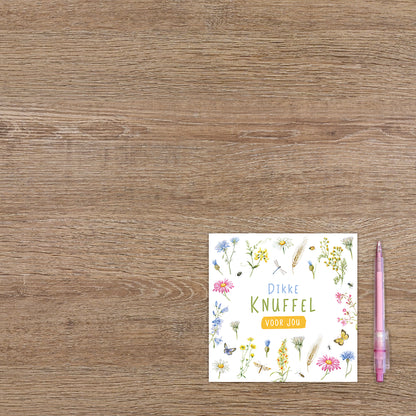 Dikke knuffel voor jou