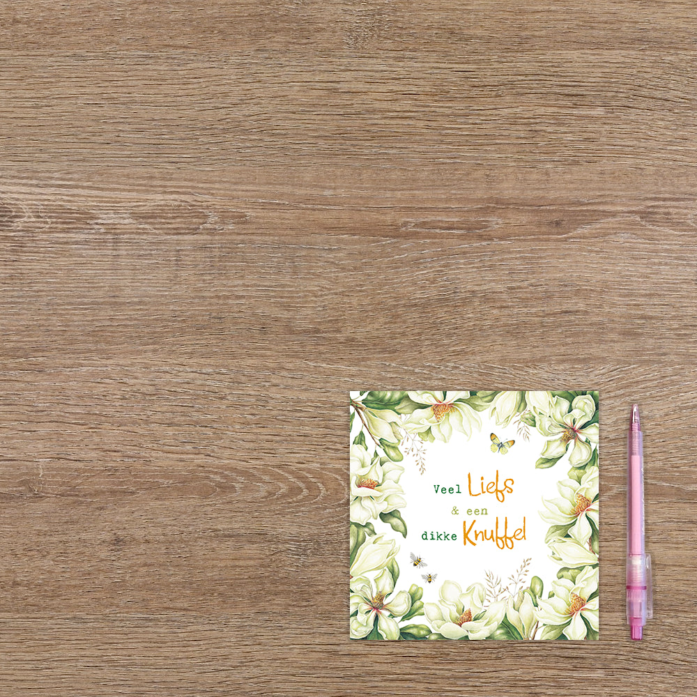 Veel liefs & een dikke knuffel