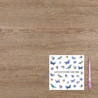 Gefeliciteerd van ons