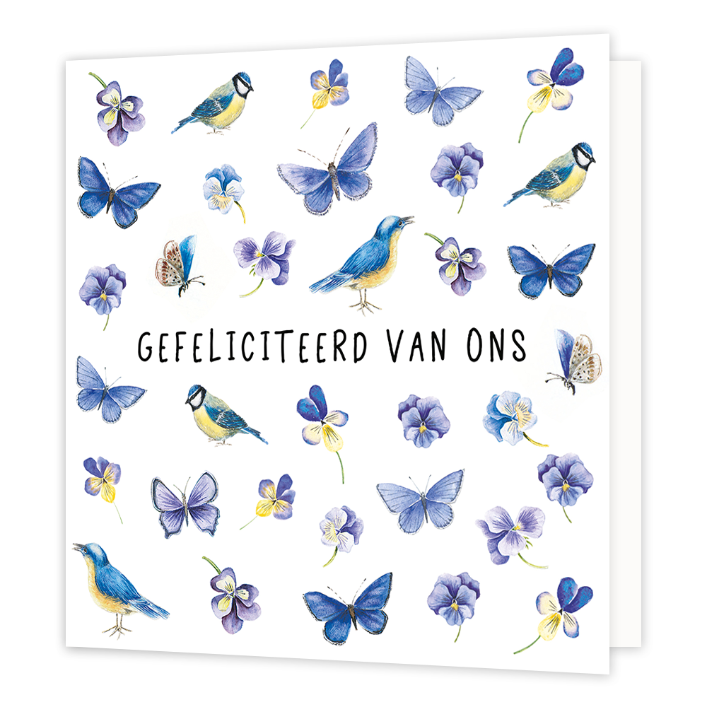 Gefeliciteerd van ons