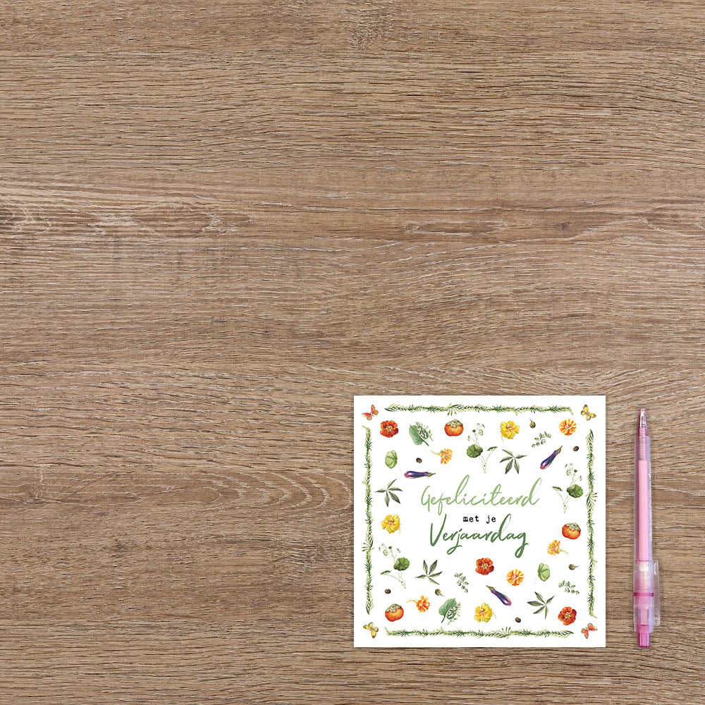 Gefeliciteerd met je verjaardag