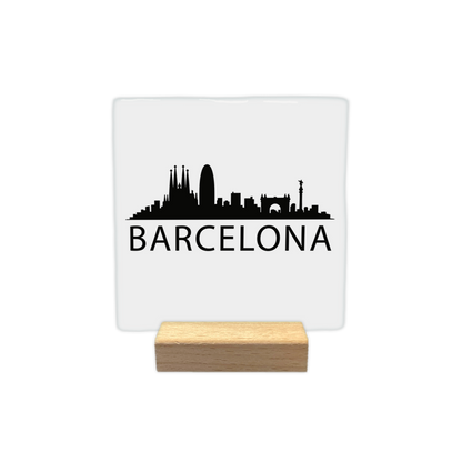 Barcelona skyline
