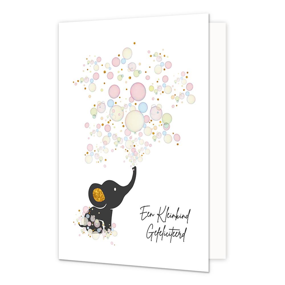 Een kleinkind gefeliciteerd