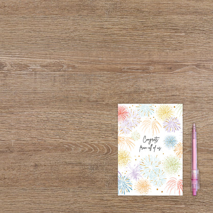 Congrats from all of us