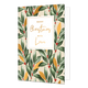 Merry christmas with love - Formaat: Standaard - Vorm: Staand - Kerstkaart - Op deze kerstkaart staan groene en gouden blaadjes met rode besjes en in het midden de tekst: "Merry christmas with love". - Snelwenskaart