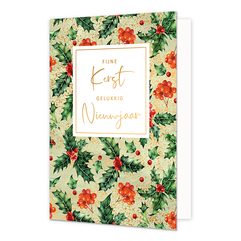 Fijne kerst gelukkig nieuwjaar