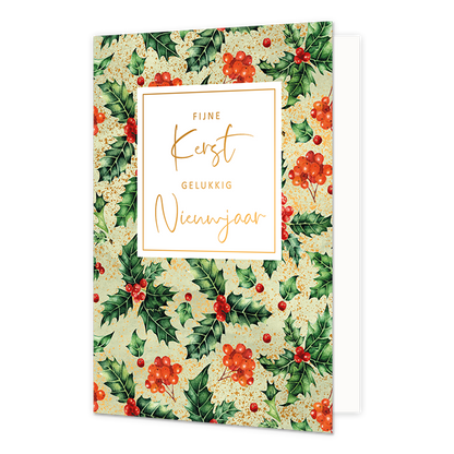 Fijne kerst gelukkig nieuwjaar