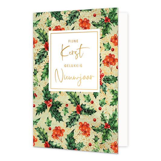 Fijne kerst gelukkig nieuwjaar