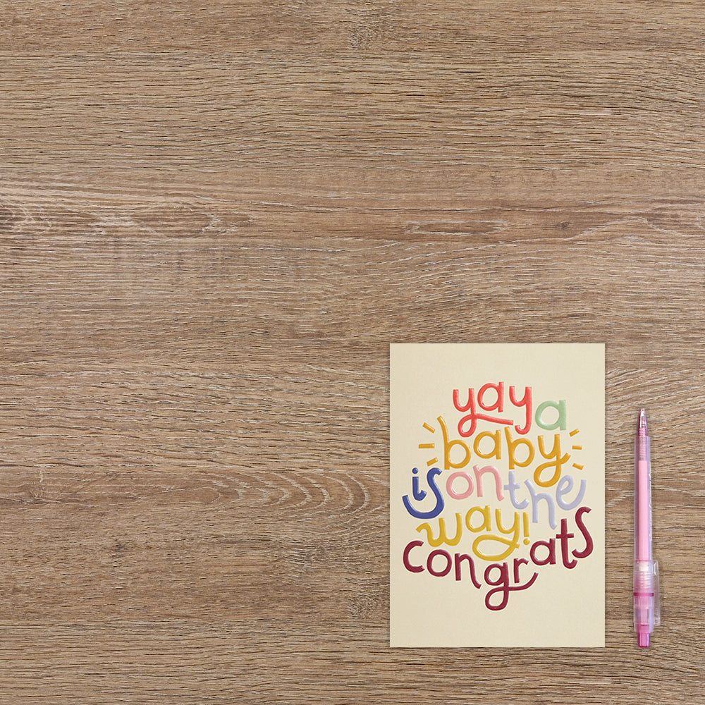 Yay a baby is on the way congrats