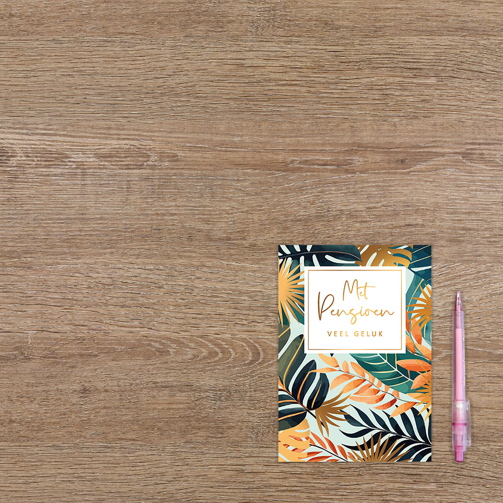 Met pensioen veel geluk