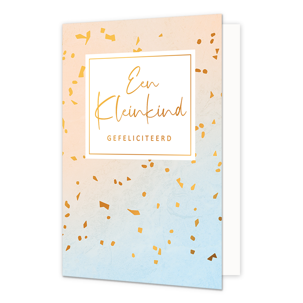 Een kleinkind gefeliciteerd