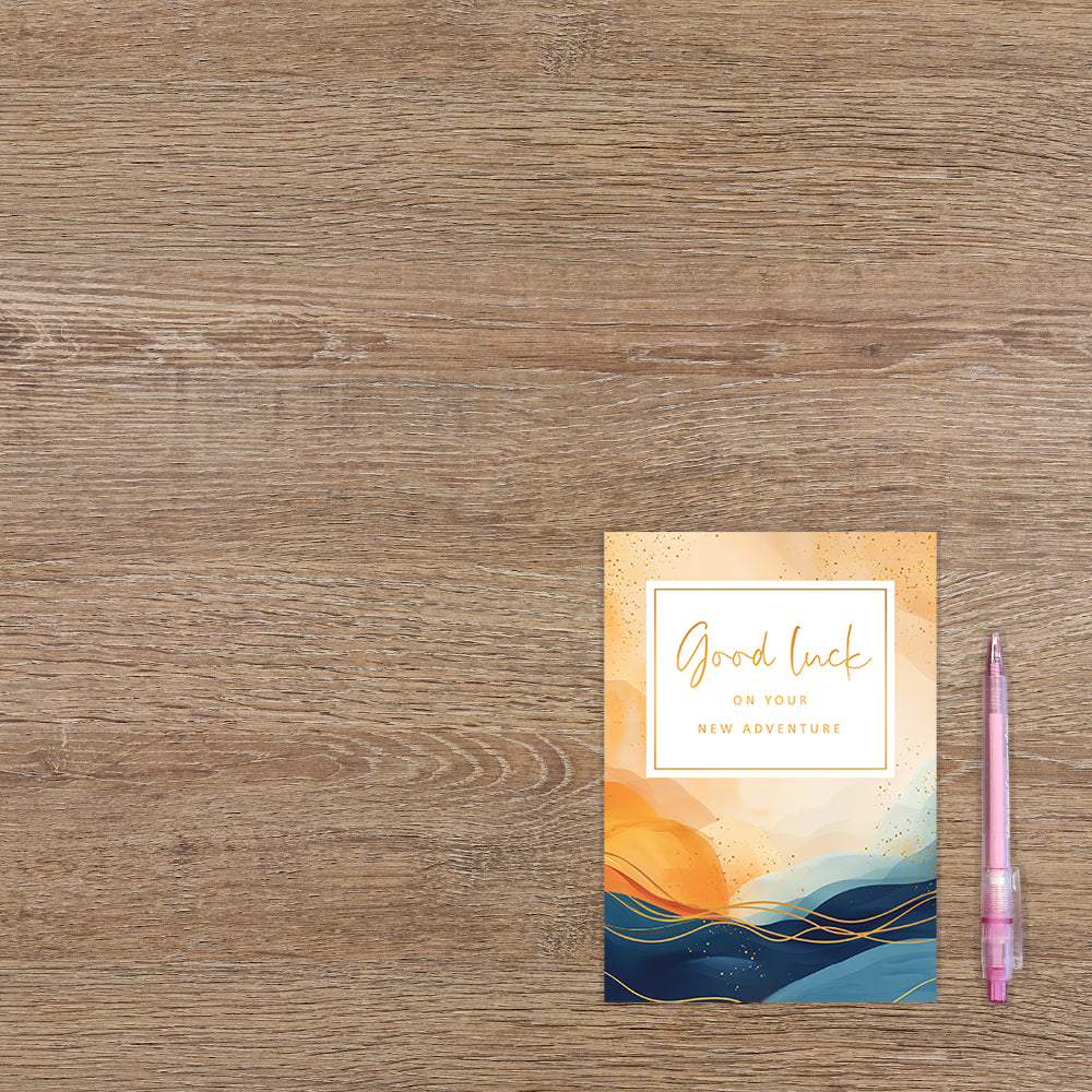 Good Luck on your new adventure