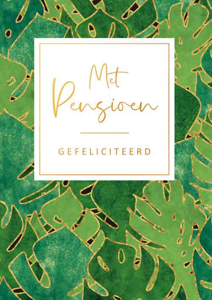 Met pensioen gefeliciteerd