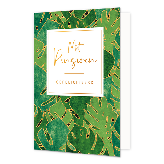 Met pensioen gefeliciteerd