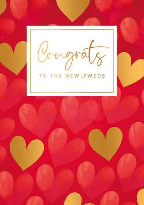 Congrats to the newlyweds