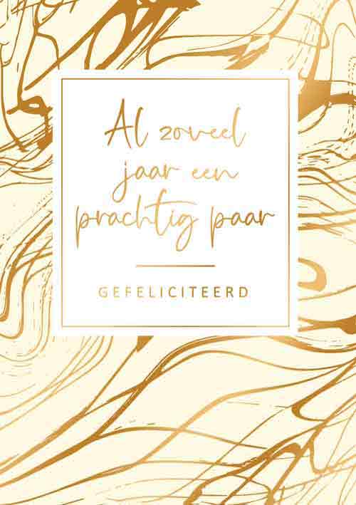 Al zoveel jaar een prachtig paar