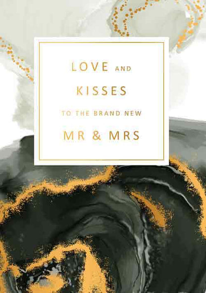 Love and kisses to the brand new MR & MRS