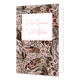 Jullie samen veel geluk - Formaat: Standaard - Vorm: Staand - Huwelijkskaart - Op deze artistieke wenskaart is een ontwerp te zien met de kleuren wit, zwart, bruin en roze. In het midden zit een wit blok met de tekst: "Jullie samen veel geluk". - Snelwenskaart