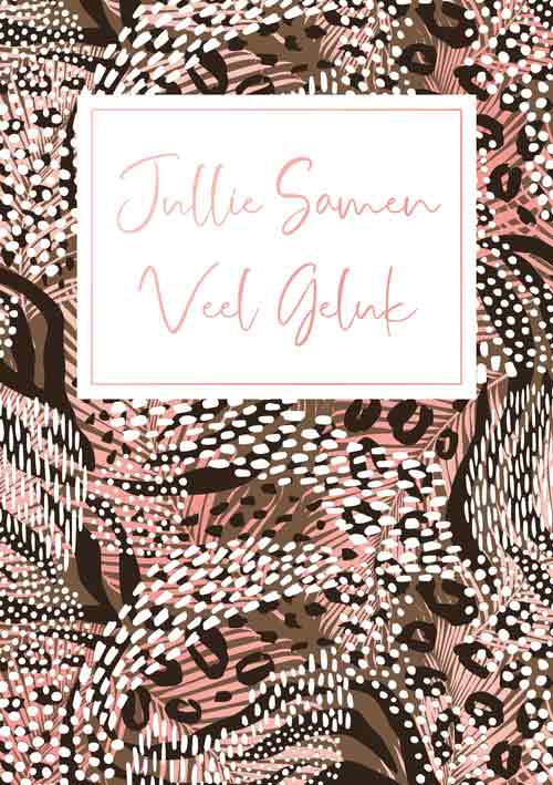 Jullie samen veel geluk