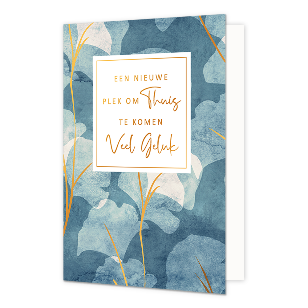 Een nieuwe plek om thuis te komen veel geluk