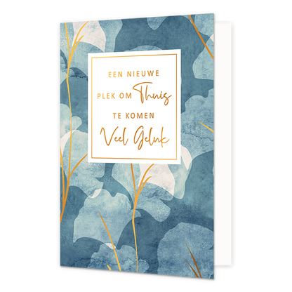 Een nieuwe plek om thuis te komen veel geluk