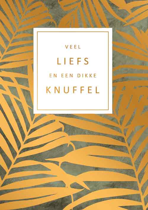 Veel liefs en een dikke knuffel