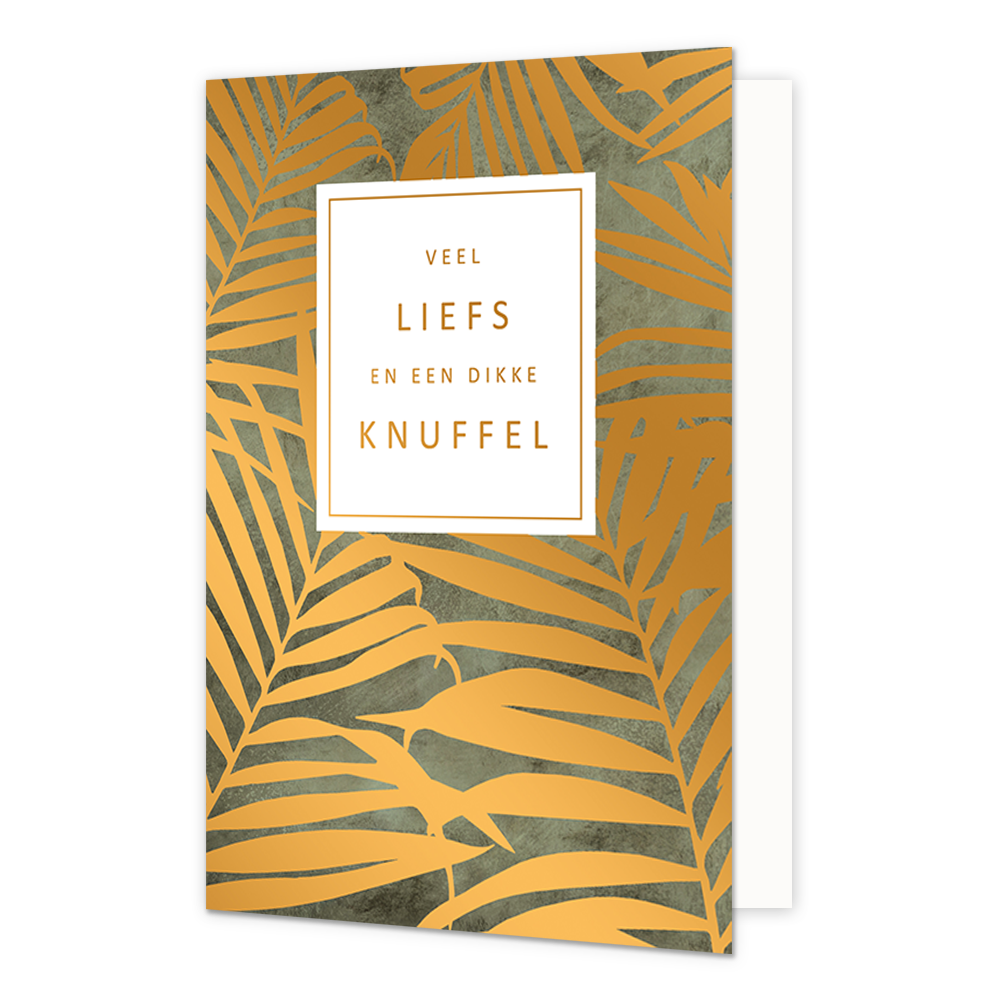 Veel liefs en een dikke knuffel