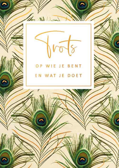 Trots op wie je bent en wat je doet