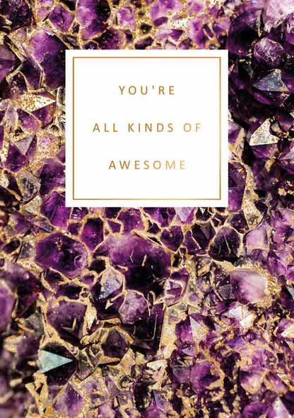 You're all kinds of awesome