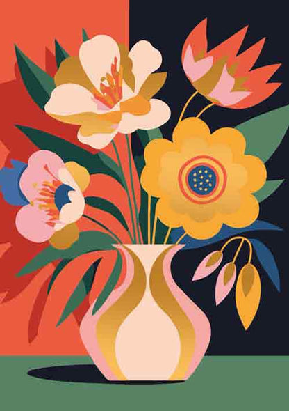 Gold Rush bloemenvaas