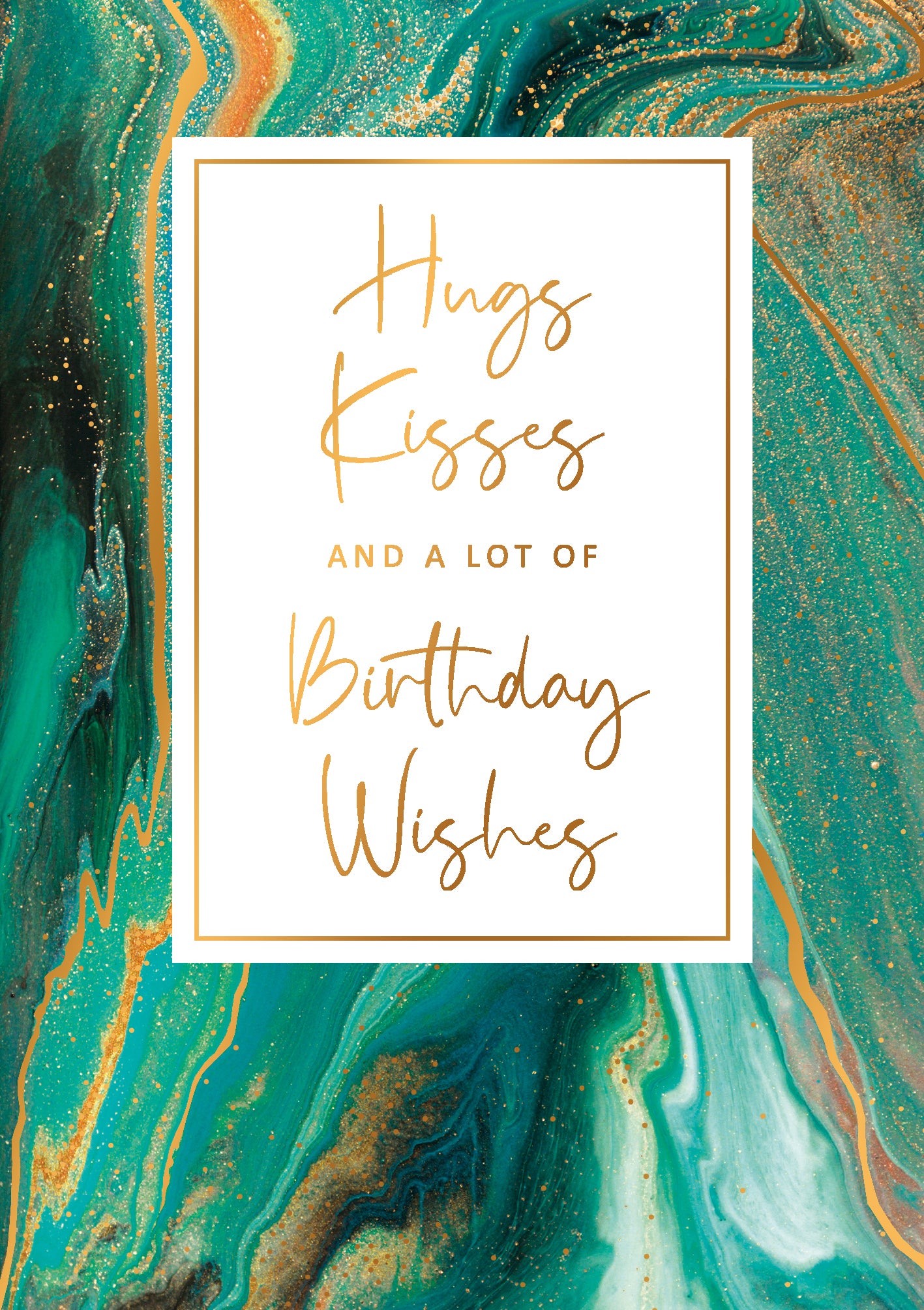 Hug kisses and a lot of birthday wishes