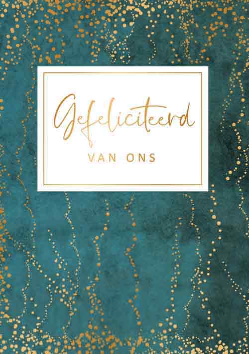 Gefeliciteerd van ons