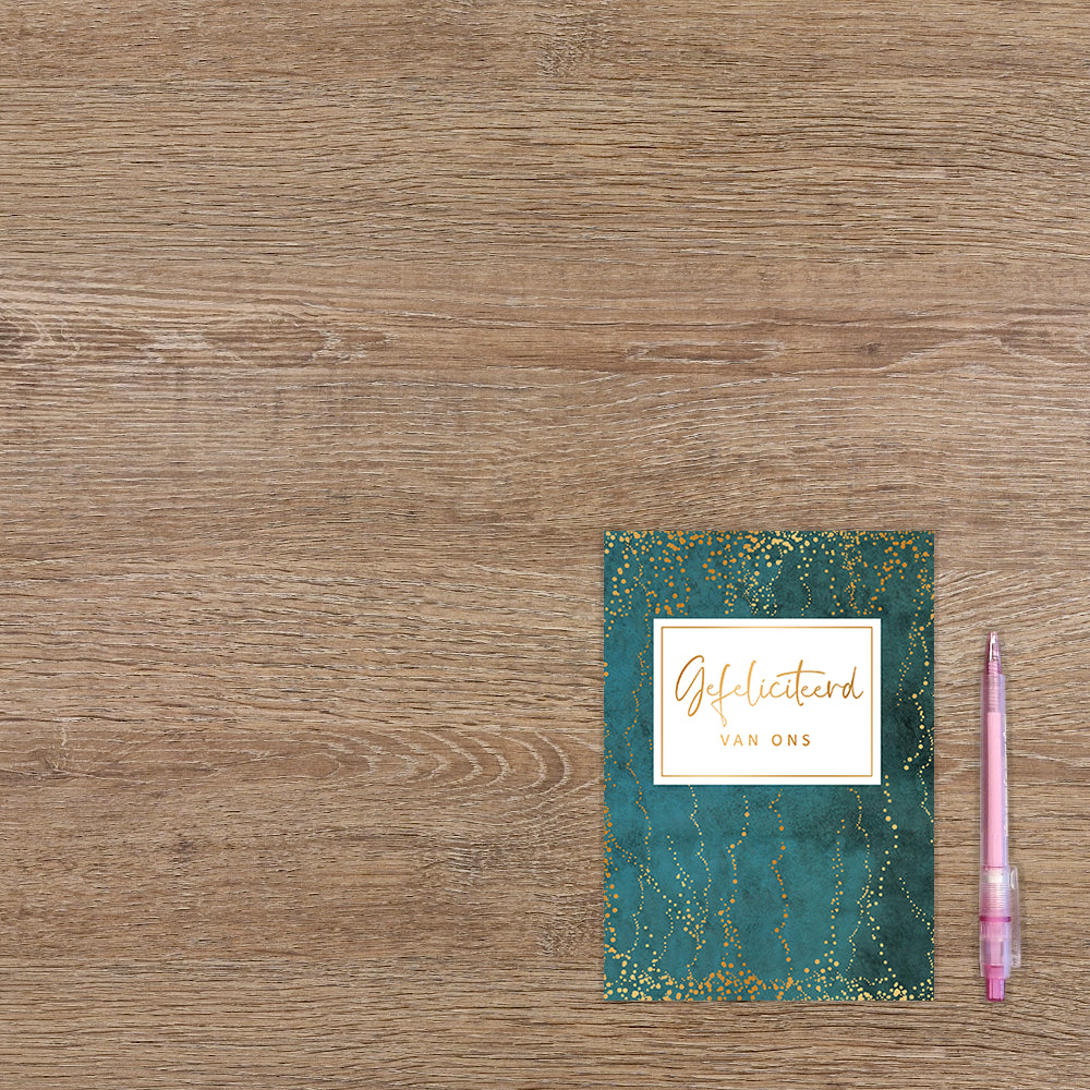 Gefeliciteerd van ons