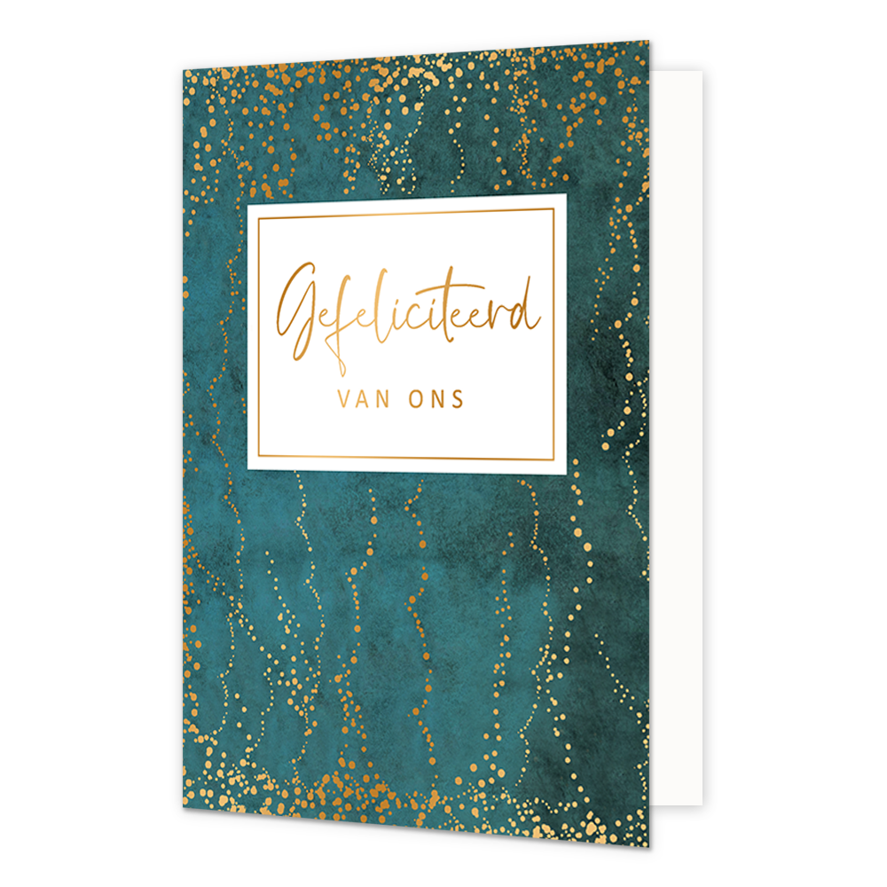 Gefeliciteerd van ons