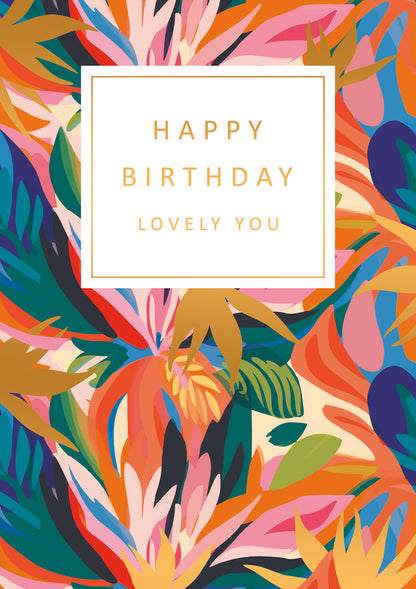 Happy Birthday lovely you