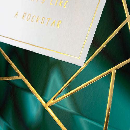 Happy birthday party like a rockstar