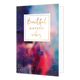 Beautiful birthday vibes - Formaat: Standaard - Vorm: Staand - Verjaardagskaart - Op deze artistieke wenskaart is een ontwerp te zien met de kleuren blauw, roze, rood en goud. In het midden zit een wit blok met de gouden tekst: "Beautiful birthday vibes". - Snelwenskaart