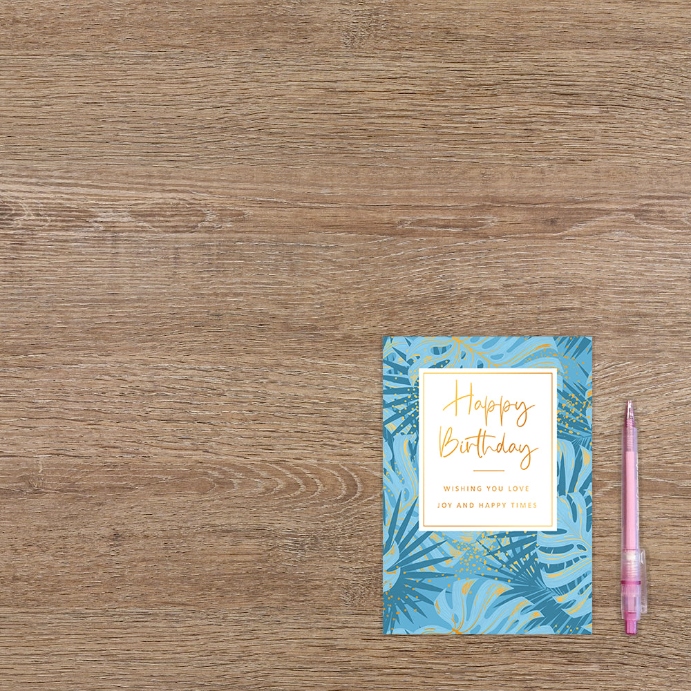 Happy Birthday wishing you love joy and happy times