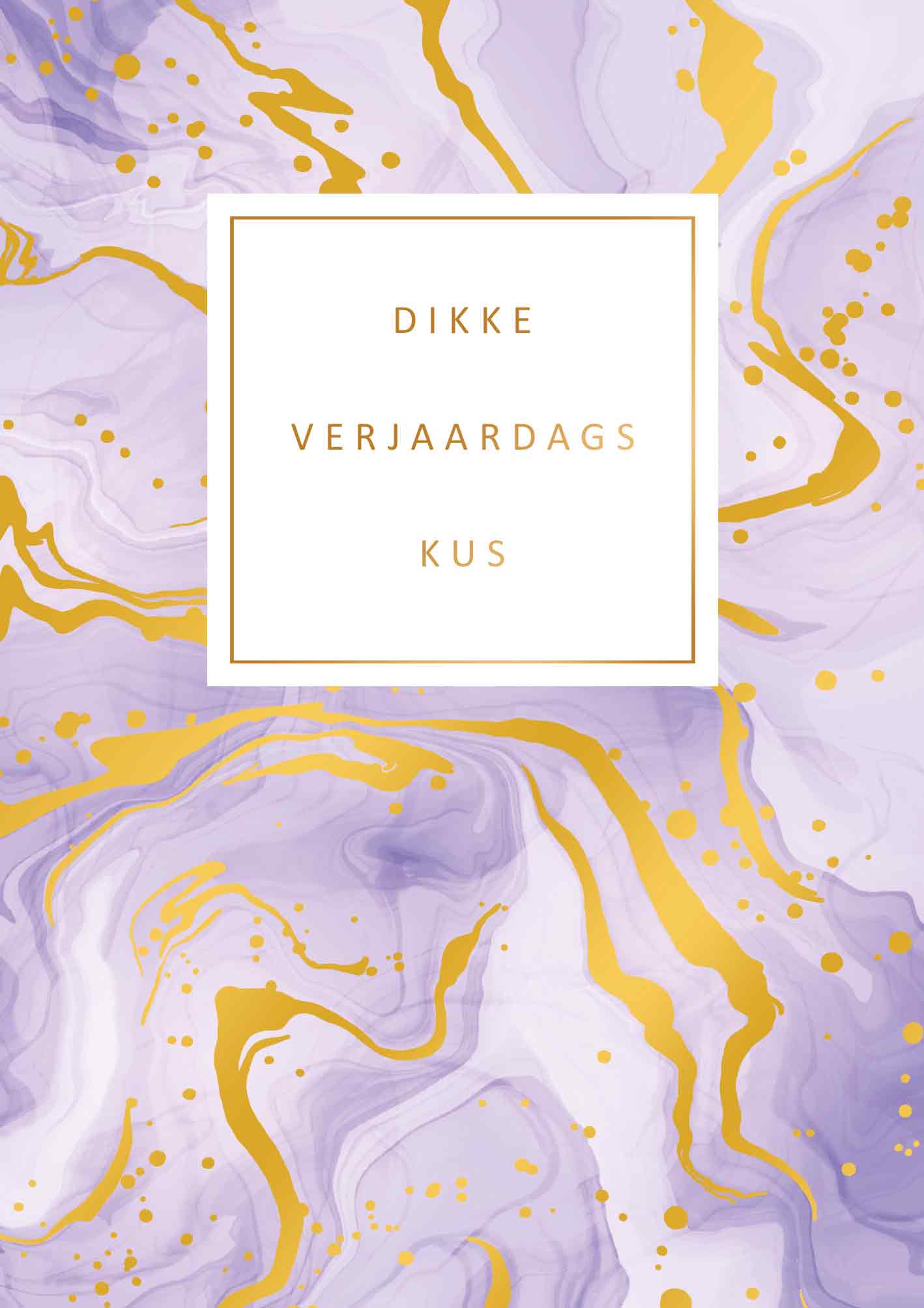 Dikke verjaardags kus