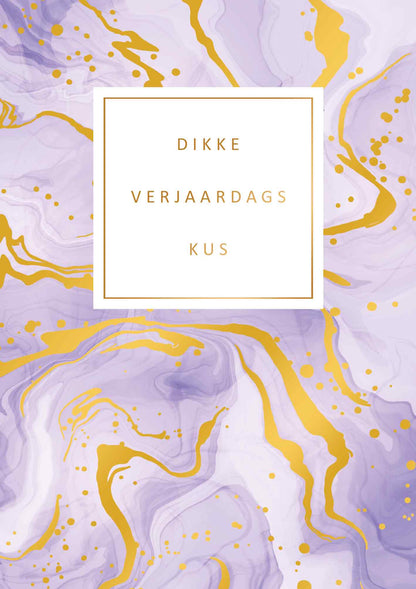 Dikke verjaardags kus